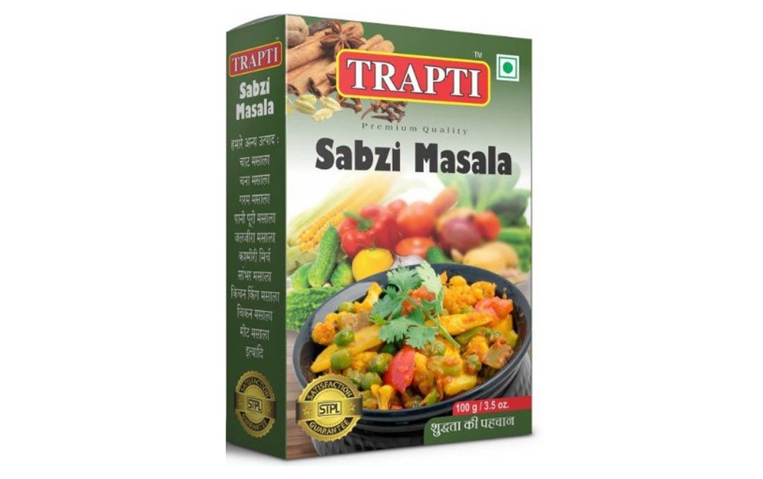 Trapti Sabzi Masala    Box  100 grams